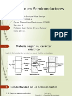 Conducción en Semiconductores