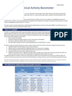 Chemical Activity Barometer