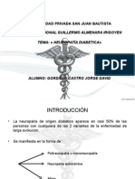 Neuropatía diabetica