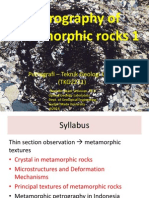 Petrografi Batuan Metamorf 1