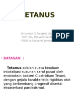 10. Tetanus