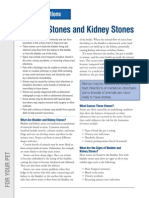 Bladder Stones and Kidney Stones: Common Conditions