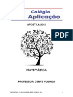 1 Ano Matematica