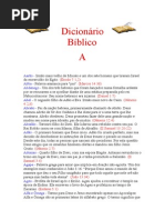 Dicionário Bíblico (a-Z)