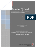 DEMAM TYPOID