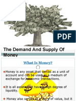 Demand and Supply of Money