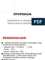 Dysphagia - Assesment & Management in Neurological Cases