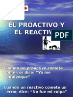 EL PROACTIVO Y EL REACTIVO.ppt