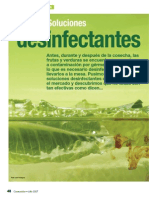 Soluciones Desinfectantes