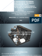 Refrigeracion y El Sistema de Compresion de Vapor