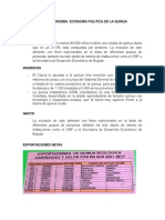 Macroeconomia - Politica Economica de La Quinua