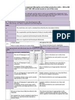 French B SL NEW Written Assignment Criteres