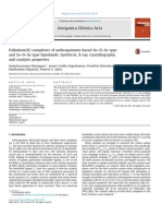 Palladium(II) Complexes of Anthraquinone-based as–O–as Type