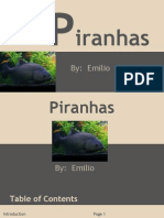 Informational Book About Piranhas - Emilio Lugo