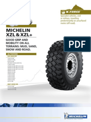 Michelin, PDF, Tire
