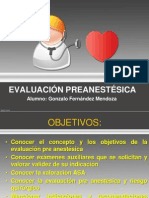 01.- Evaluación Pre Anestésica