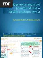 How to Master Journal List