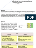 All About Systems Engineering Introductory Course