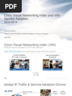 Pronóstico Anual Cisco VNI (Visual Networking Index)