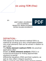 Fem Finite Element Analysis