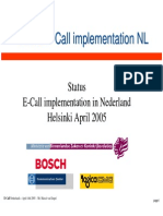 ECall in Nederland 150405