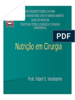 Nutrição em cirurgia 