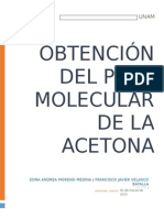 Peso Molecular 1er Semestre