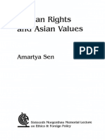 Human Rights and Asian Values by Amartya Sen