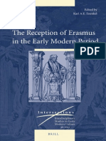 (Intersections - Interdisciplinary Studies in Early Modern Culture 30) Karl A. E. Enenkel-The Reception of Erasmus in The Early Modern Period-Brill Academic Publishers (2013)