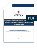 Metodologia General de La Investigacion M3