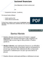 Institucionet Financiare