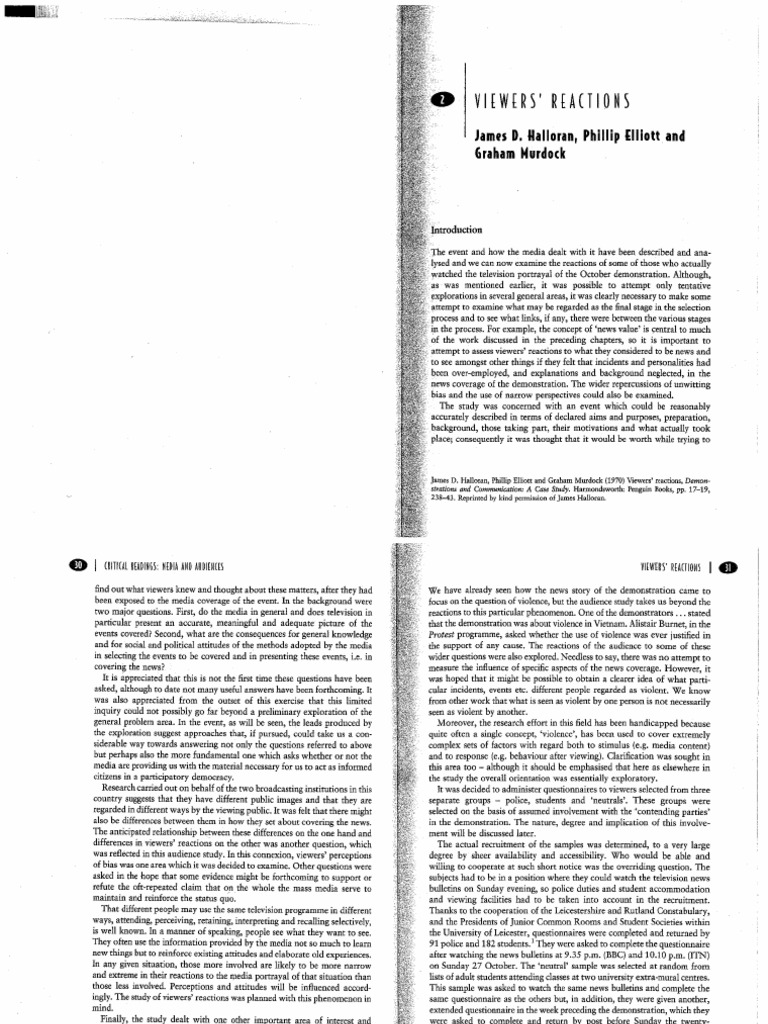 Encoding Decoding - Stuart Hall | PDF
