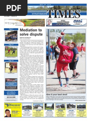 May 29, 2015 Strathmore Times