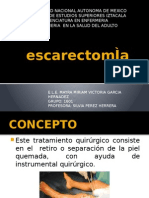 Escarectomia Mayra