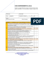 Pauta de Acompañamiento Al Aula