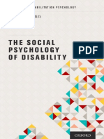 The Social Psychology of Disability