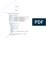 Program: Using Using Using Using Namespace Class Static Void String Double Char