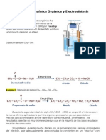 Electroquímica Orgánica y Electrosíntesis