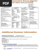 TDSB Summer School 2025 Overview | PDF