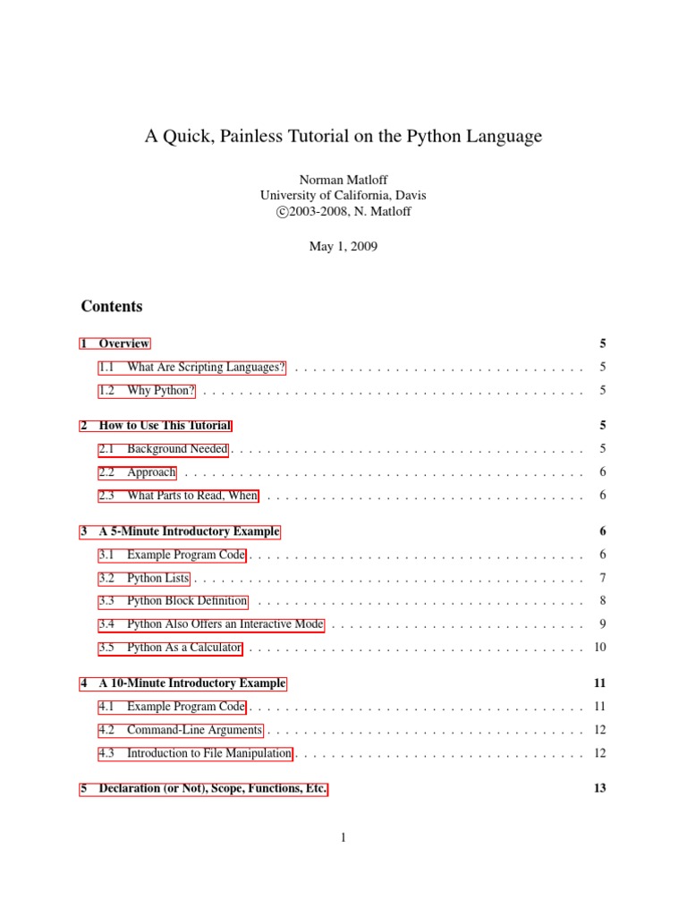 Python Intro | PDF