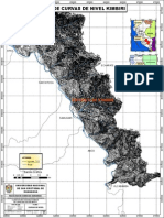 Mapa en Curvas Del Distrito de Pichari