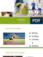 Sports PPT Exercises
