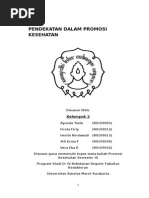 Makalah Pendekatan Dalam Promosi Kesehatan