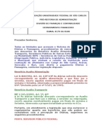 Procedimentos e Orientacoes Desc. Auxilios Alimentacao e Transporte Servidor Publico