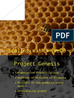 Horizontal Scaling With HiveDB Presentation