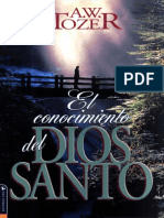 El Conocimiento Del Dios Santo 