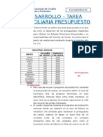 Desarrollo de Ejercicios de Presupuestos