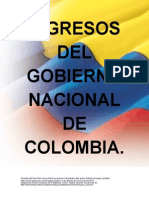 Ingresos Del Gobierno Nacional