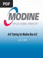 MODINE Service Training