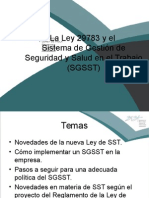 Aplicacion de La LEY 29783